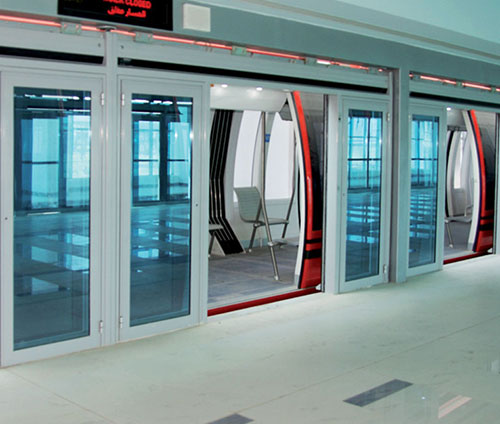 Pintu Otomatis Stasiun Kereta/MRT